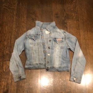 kids good quality jean jacket